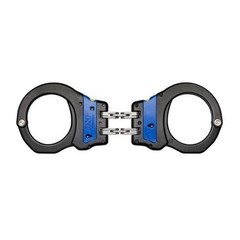 ASP 56076 Blue Line Ultra Plus Handcuffs – Hinge – Aluminum Bow – 1 Pawl