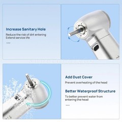 CX235C7 Dental 1:5 Increasing Fiber Optic LED Contra Angle Handpiece Electric dt