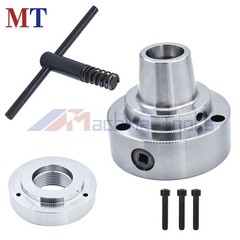 5C 5″ Collet Lathe Chuck Closer W/ Semi-finished Adp.2-1/4″ x 8 Thread Chuck