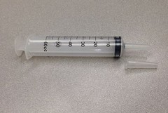 25 EA- 60cc POLE CATHETER TIP SYRINGES 60mL SYRINGE ONLY NO NEEDLE 2oz NOT STERI