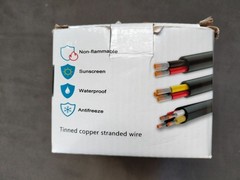 new pair(2) of JFONG 2 conductor 20 Gauge 100ft(200 tot) Copper electronic Cable