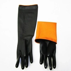 Heavy Duty Rubber Gloves Acid Alkali Resistant Safety Work Safety Gloves