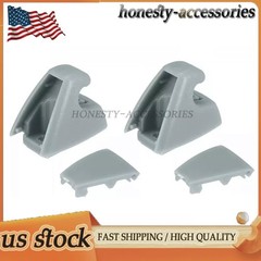 1Pair Gray Sunvisor Shade Support Clip For 2007-2014 Chevrolet Tahoe US