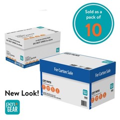Pen+Gear Copy Paper, 8.5 x 11″, 92 Bright White, 20lb, 10 Ream Case 5,000 Sheets