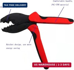 Crimping Tool for Spark Plug Ignition Wire,8.5Mm Ratchet Spark Plug Wire Crimper