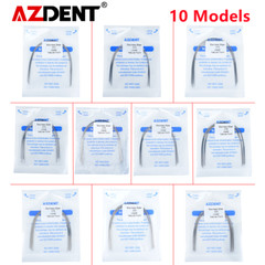 10X AZDENT Dental Orthodontic Stainless Steel Round Arch Wire Natural Form