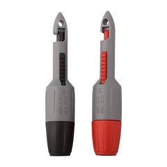2PC Multimeter Piercing Clips for Live Wire Testing 2mm Female Jack Copper PA