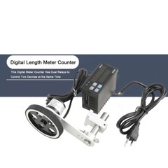 Digital Length Meter Counter Mechanical Length Counter Single Measure 0-999999m