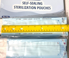 1000 Autoclave Pouches 800 2.75×10 in. 200 5.25×10 in. #611