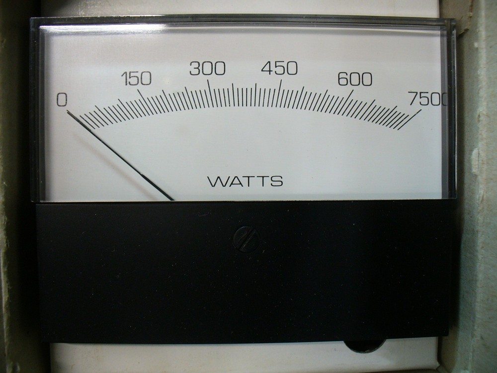 Modutec 750 Watts Panel Meter 200uA FS Tegal 11290 ENI 11409 OEM-6 RF Generator