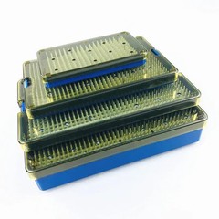 Dental Medical Autoclave Sterilization Tray Surgical Instrument Disinfection Box