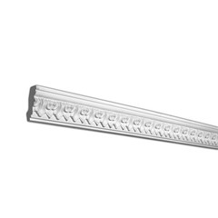 2-7/8in Face x 2-5/8in H x 1-1/4in Proj, Primed White Polyurethane, Crown