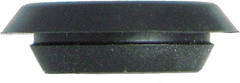 5 Pack Black Plug Stopper Flush Mount Plastic Body Hole Plug 2.5 Inch Id
