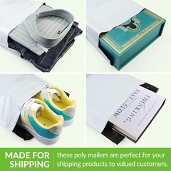 Ultra Heavy Duty 5MIL Poly Mailers Shipping Mailing Poly Bags 12in X 15.5in