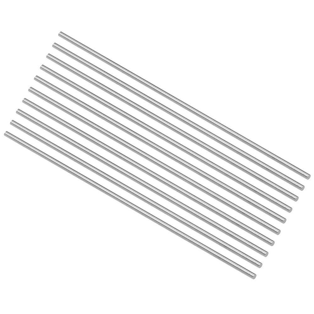 Round Metal Rods 1.8mm x 100mm High Speed Steel Lathe Bar Stock 10 Pcs
