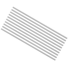 Round Metal Rods 1.8mm x 100mm High Speed Steel Lathe Bar Stock 10 Pcs