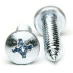 #6 Sheet Metal Screws Zinc Plated Steel Phillips Pan Head – Select Length & Qty