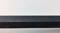 Unbrako 3/4 x 12″ Long Arm Hex Allen Key Key Wrench CR-V