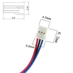 Cooling Fan KDB04112HB 12V 0.07A 3Pin for Samsung TV HU7580 HU8500 HU8550
