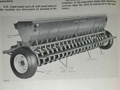 John Deere DR-B Grain Drill Predelivery Instructions Manual PDI-M60627 C9 3/69