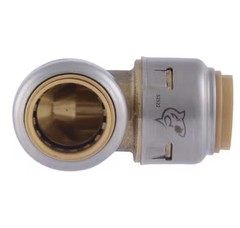 SharkBite MAX UR256A, 1/2-in. x 1/2-in. 90-Degree Push-to-Connect Elbow Fitting