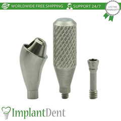 X5 Angled Multi Unit Ø4.8mm Prosthetic 30° NC Megagen BlueDiamond Compatible