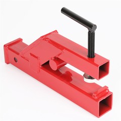 Receiver Hitch 2″ Clamp On Trailer Tractor Bucket Mount Adapter For Deere Bobcat