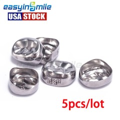 Dental Crowns Pedo kids Deciduous stainless Steel Pre-Formed 5PCS/BOX DUR2/EUR7