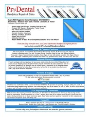Nupro RDH Hygienist Dental Handpiece – ProDental