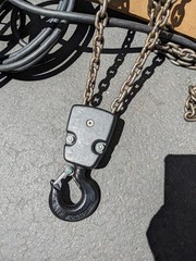 COFFING 08249W JLC4008-1-20 2-TON 8 FPM ELECTRIC CHAIN HOIST HOOK MOUNTED NEW B2
