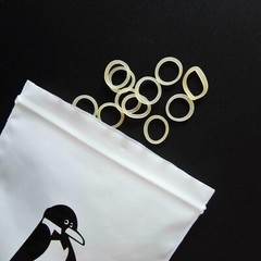 1 Bag 100PCS Dental Orthodontic Elastic Rubber Bands Brace 5.0OZ Fox 1/4″