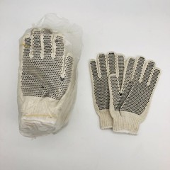 Elco M66PC-PD2 Work Gloves Mens Size XL PVC Dots Cotton/Poly String Knit 12pairs