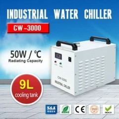 CW-3000DF Thermolysis Industrial Water Chiller for 0.8/1.5KW CNC Spindle Cooling