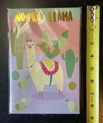 Crown Jewelz No Prob Llama Notebook Journal – 5.5” x 8” – New