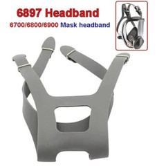 2PCS 6897 Headband Full Mask Replacement Straps For 3M Facepieces 6700/6800/6900