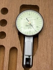 Brown & Sharpe 7029-3 BesTest Dial Test Indicator Jeweled .001″ For Parts