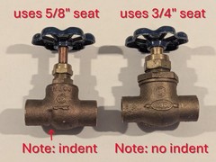 New genuine valve stem for 1/2″ and 3/4″ Nibco (larger ver)! Fix the drip!