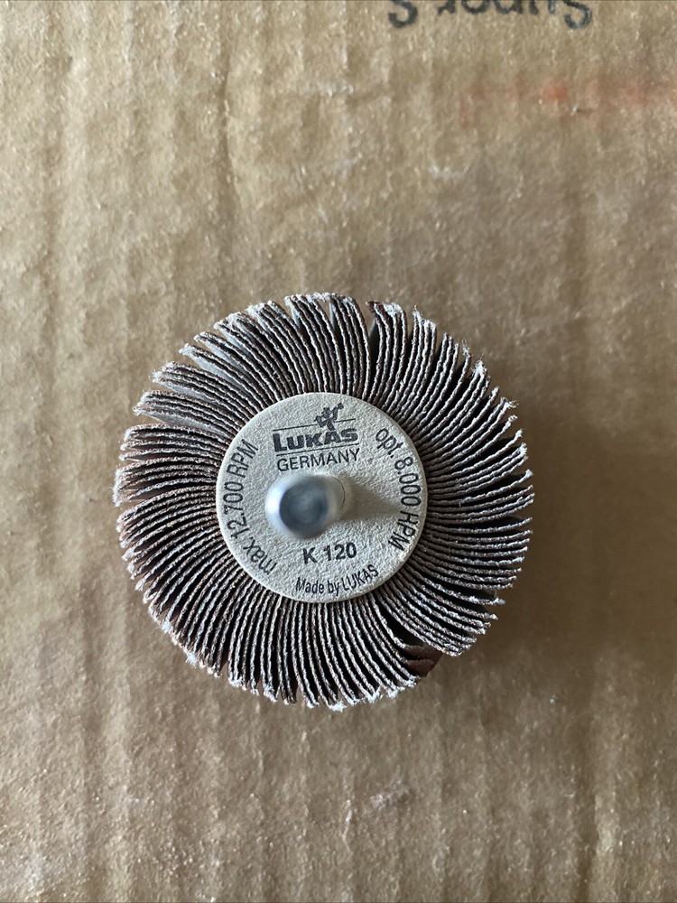 2x1x1/4″ Flap Wheel Sander for Drill Mounted Sanding Grinding 120 Grit
