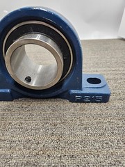 2-Bolt Base Pillow Block Bearing Heavy Duty Blue Silver UC215-47 P215