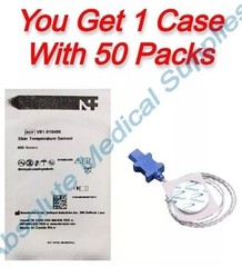 *50-Packs* DeRoyal Adult Skin Temperature Sensor 400 Series Sterile V81-010400