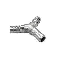 2Pcs Stainless Steel 5/16″ x 5/16″ x 5/16″ Hose Barb Fittings, 3 Way Y Shape …