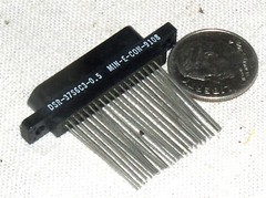 1 MIN-E-CON DSR-37S6C3-0.5 F FEMALE PIN SOCKET PCB PWB CONNECTOR RECEPTACLE PLUG