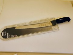Superior USA 10 inch Curve Scalloped Edge Blade Bread Sandwich Knife SG147-10SC