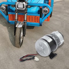 Brushed Motor Gear Reduction Electric Motor Gear Motor w/ Belt Pulley 24VDC 250W