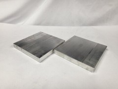 6061 Aluminum Flat Bar, 1/2″ x 4″ x 4″ long, Solid Stock, Plate, Machining, 2pk