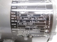 BALDOR L1206-50 110/120V 4.6/2.3A (AS PICTURED) NSNP