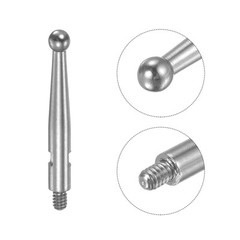 Contact Point for Dial Test Indicator, HSS Ball Tip M1.4×0.3 Thread, 2 Pcs