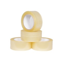 Clear Carton Packing Tape, 2″x100 Yards, 36 Rolls, 1.6 Mil, for Dispenser Refill
