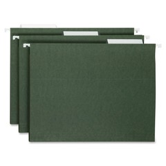 Heavy Duty 1 3 Cut Clear File Tabs 25 Pack for Organizing Hanging Folders
