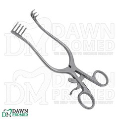 Weitlaner Retractor 6.5″ 3×4 Prong Sharp Surgical Veterinary Instrument German G